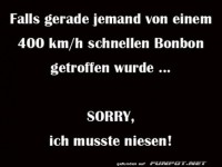 Bonbon-Nieser: Ein S��er Unfall!