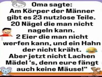 Omas unvergesslicher Lachanfall