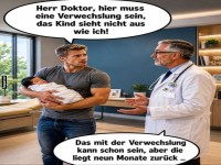 Vaterfreude mit Nebenwirkungen!