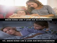 Eltern-Dilemma am Morgen
