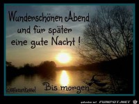 Wunderschoenen Abend