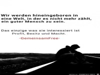 wir werden hineingeboren