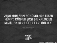 Schokolade essen