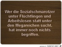 Sozialschmarotzer