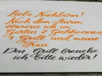 Ich vermisse ein paar Sache nach dem Sturm