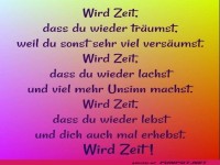 Wird Zeit