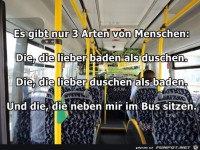 Es gibt nur 3 Arten von Menschen