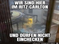 Aquadom in Berlin zerstört
