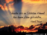 Versuche stehts ein Stckchen Himmel