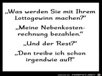Lottogewinn