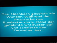 Ein Wunder ist geschehen