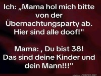Wenn die Übernachtungsparty stressig wird