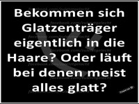 Witz �ber Glatzentr�ger und Haare