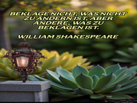 beklage nicht, was nicht zu �ndern ist