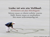 Liebe ist ein Vollbad