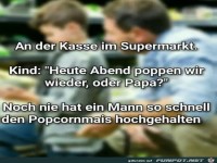 Heute wird gepoppt