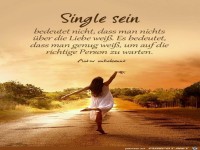 Singel sein