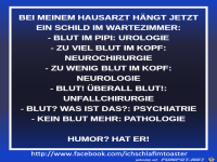 Blut wohin