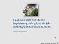 glaube mir das eine Stunde