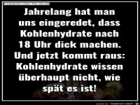 Kohlenhydrate machen dick