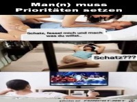 Man muss Priorit�ten setzen