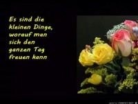 Es sind die kleinen Dinge