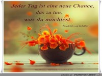Jeder Tag ist eine neue Chance