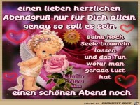 Herzlichen Abendgru