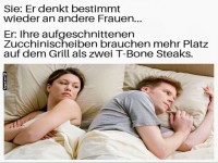 Gedanken �ber Grillen statt Frauen