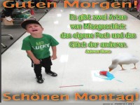 Wenn der Montag dir in den Weg luft!