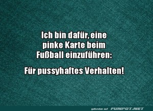fun-Bild: Rosa Karte f&uuml;r Ballk&uuml;nste!