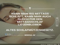 Schlafmtzengesetz