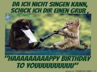 Da ich nicht singen kann