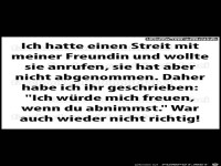 Streit mit Freundin