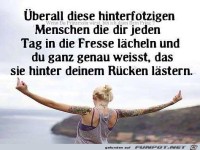 �berfall diese hinterfotzigen Menschen