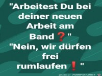 Am Band arbeiten