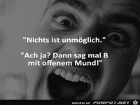 Nichts ist unmglich