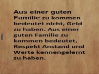 Familie: Mehr als Geld im Portemonnaie