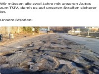 Strae oder Mondlandschaft?