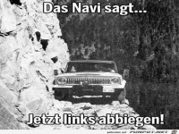 Das Navi sagt...