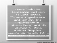 Leben bedeutet