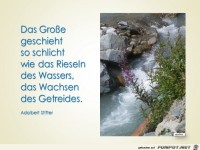 das Grosse geschieht