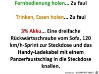 Fernbedienung holen...