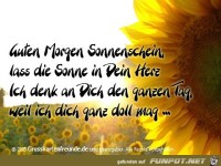 Guten Morgen Sonnenschein