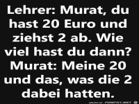 Du hast 20 Euro