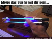 Leuchtende Ess-St�bchen