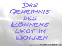 Das Geheimnis des K�nnens ...CH...