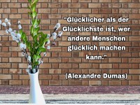 Zitat ber Glck und Freude