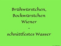 W�rstchenwunder: Schnittfestes Wasser entdeckt