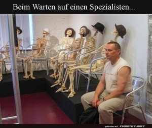 fun-Bild: Ein Geduldsspiel im Wartezimmer